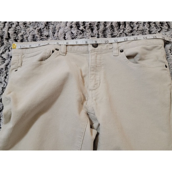 Patagonia Corduroy Pants Women's Size 29 Beige Organic Cotton Straight Leg - Picture 4 of 8
